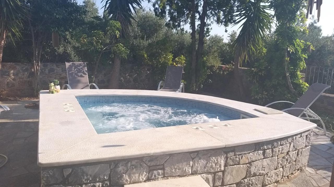 Villa Onar A Stone House With Amazing View Stoúpa Extérieur photo