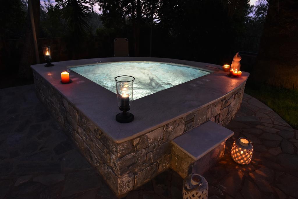 Villa Onar A Stone House With Amazing View Stoúpa Extérieur photo