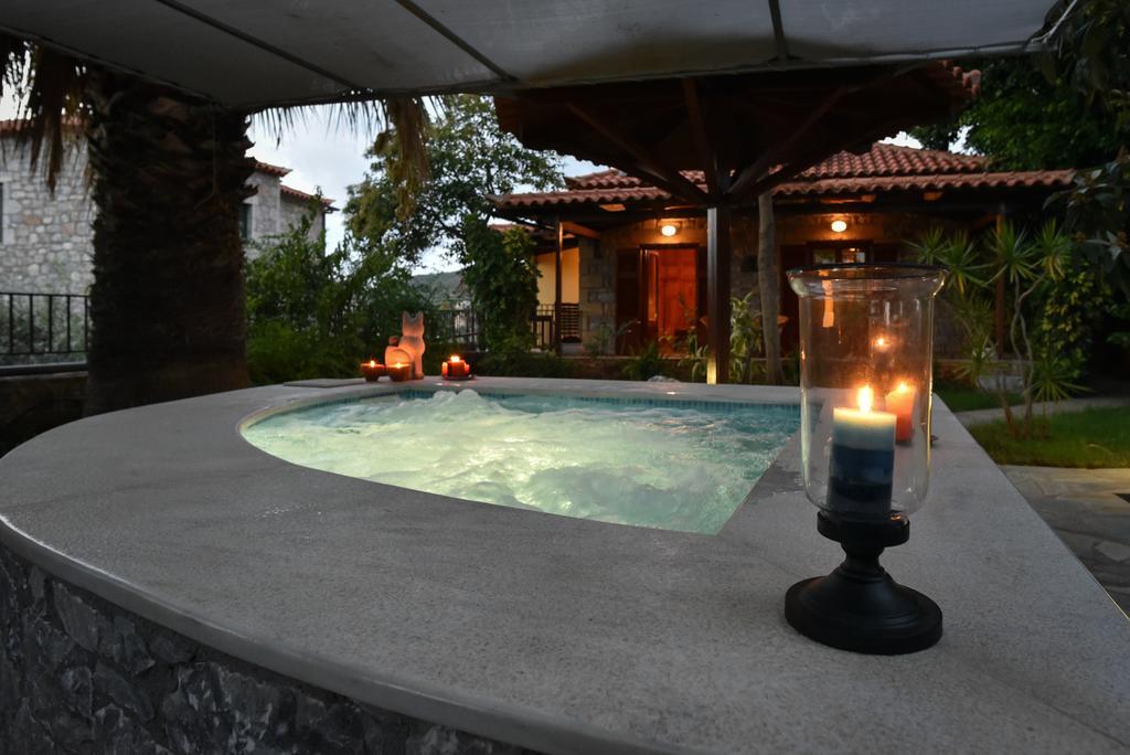 Villa Onar A Stone House With Amazing View Stoúpa Extérieur photo