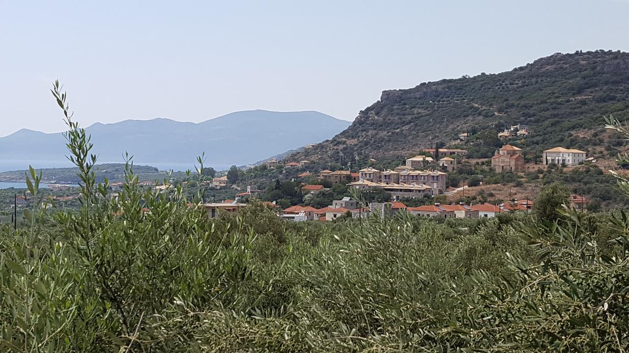 Villa Onar A Stone House With Amazing View Stoúpa Extérieur photo